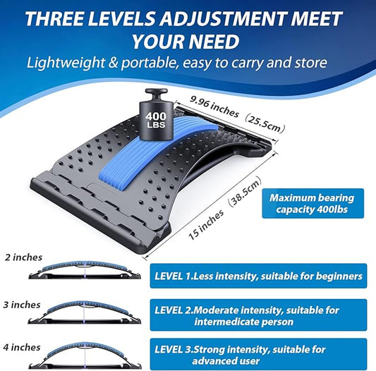 Back Stretcher for Lower Back Pain Relief