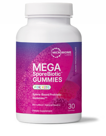 Microbiome Labs MegaSporeBiotic Gummies 30 Capsules