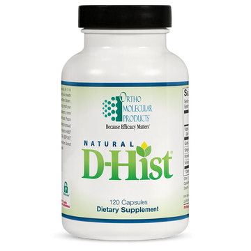 Ortho Molecular Natural D-Hist - 120 Capsules